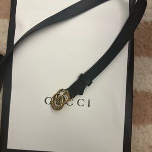 Gucci belt.